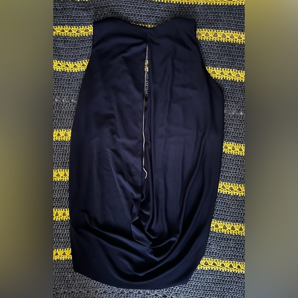 NWT Zara women’s Navy blue Sleeveless Tank top open back size M - Picture 4 of 5